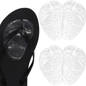DFORD Butterfly Gel Metatarsal Pads for Thong Sandals Flip Flops