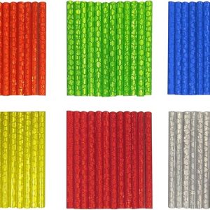 DFORD 72 Pcs Bicycle Spoke Reflectors, Bike Reflectors for Night Riding 360 Visibility
