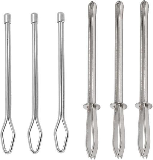 DFORD 6 Pcs Drawstring Threader Tool,Hoodie String Replacement Thread Puller