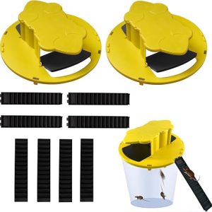 DFORD Bucket Mouse Trap - Reusable Mouse Trap - Multi-Catch, Auto-Reset
