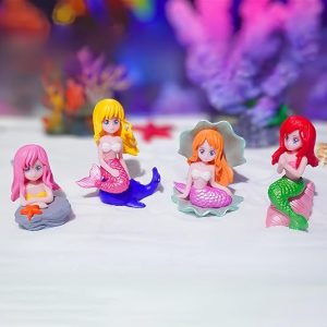 DFORD Floating Fish Tank Decorations,Aquarium Decor Accessories,Betta Fish Toys,Floatin