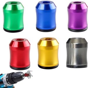 DFORD Magnetic Screw Holder 6PCS, Magnetic Bit Holder Ring, Screwdriver Magnetic Ring, Drill Bit Magnetizer