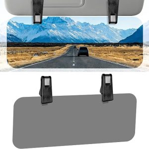 DFORD Sun Visor Extender for Car Windshield Shade Visor Extension - Adjustable Dual Clip Anti-Glare Polarized Sunvisor