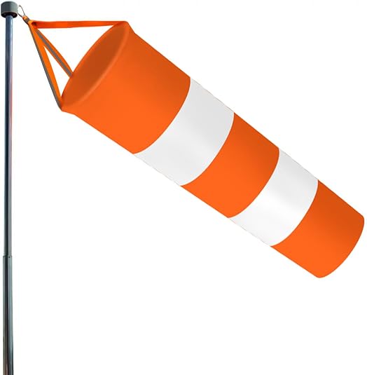 DFORD Wind Socks for Outside Heavy Duty,Wind Direction Indicators for Outdoors Airport Farm and Park