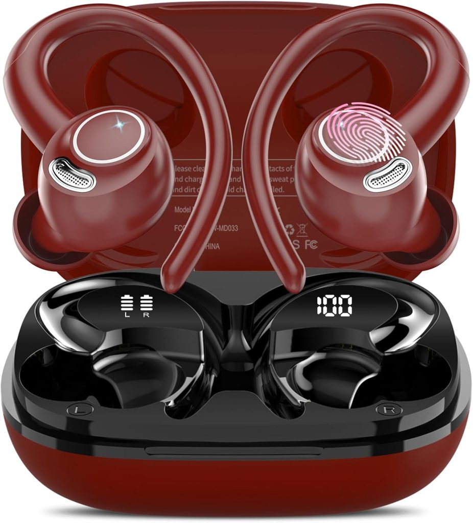 Écouteurs Bluetooth sport avec réduction du bruit